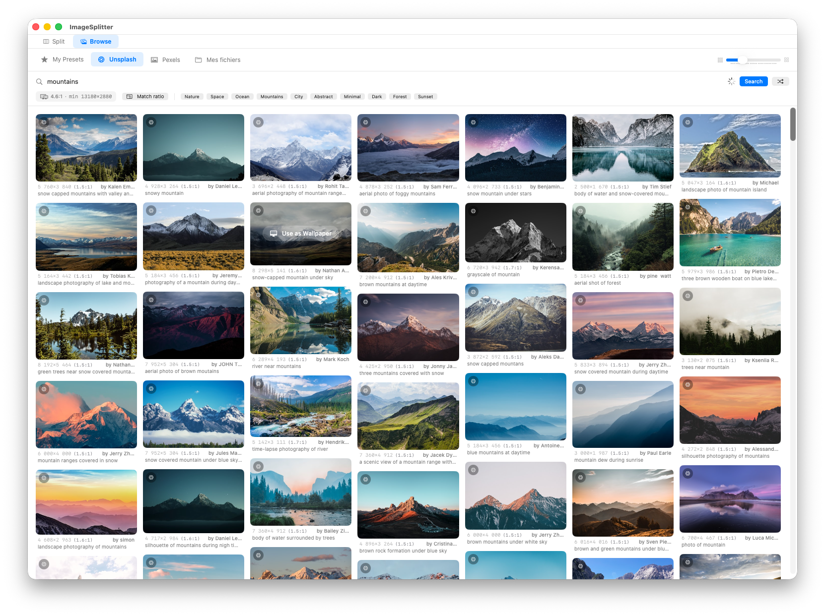 Browse Tab